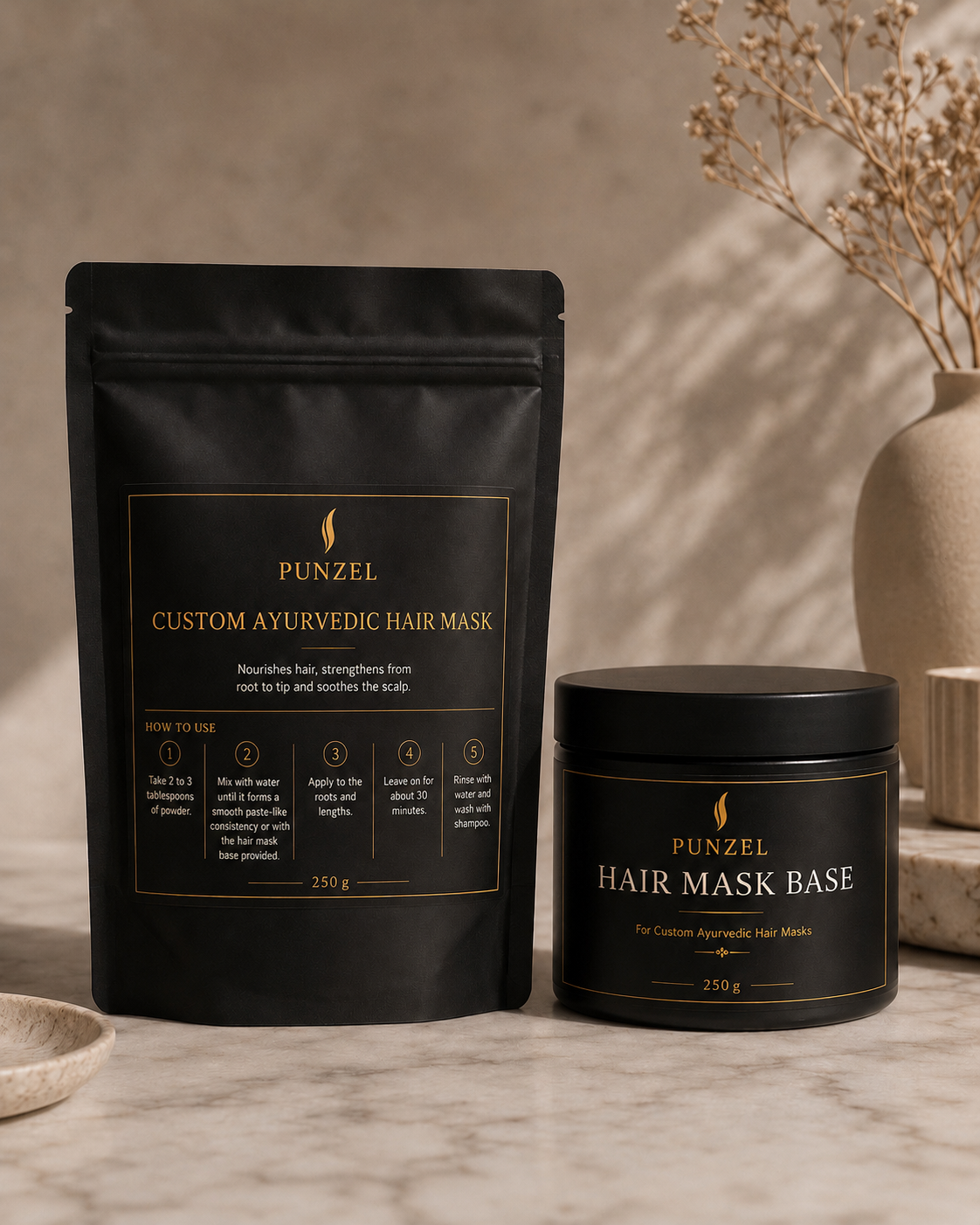 Custom Ayurvedic Hair Mask